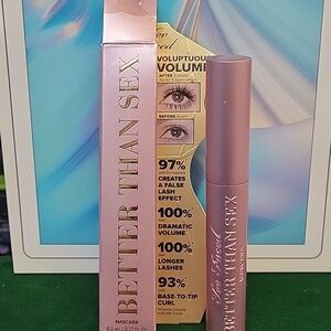 Too Faced Voluptuous Volume Mascara 8ml New In Box